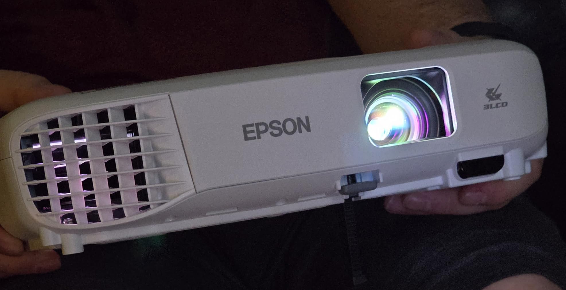 Epson EX3290 3-Chip 3LCD Widescreen WXGA Video Projector | Built-In Speaker 4000 Lumens of Color and White Brightness 2x HDMI Ports customer photo 1