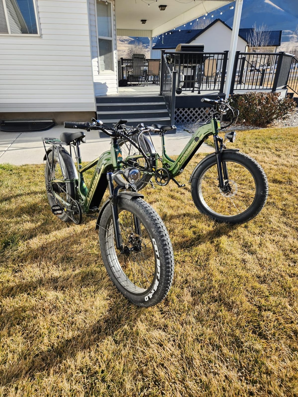 Aipas M1 Pro & M2 Pro Electric Bike Combo, 1800W Peak Motor Fat Tire EBikes for Adults, Electric Mountain Bike with 48V 17.5Ah Battery, 26