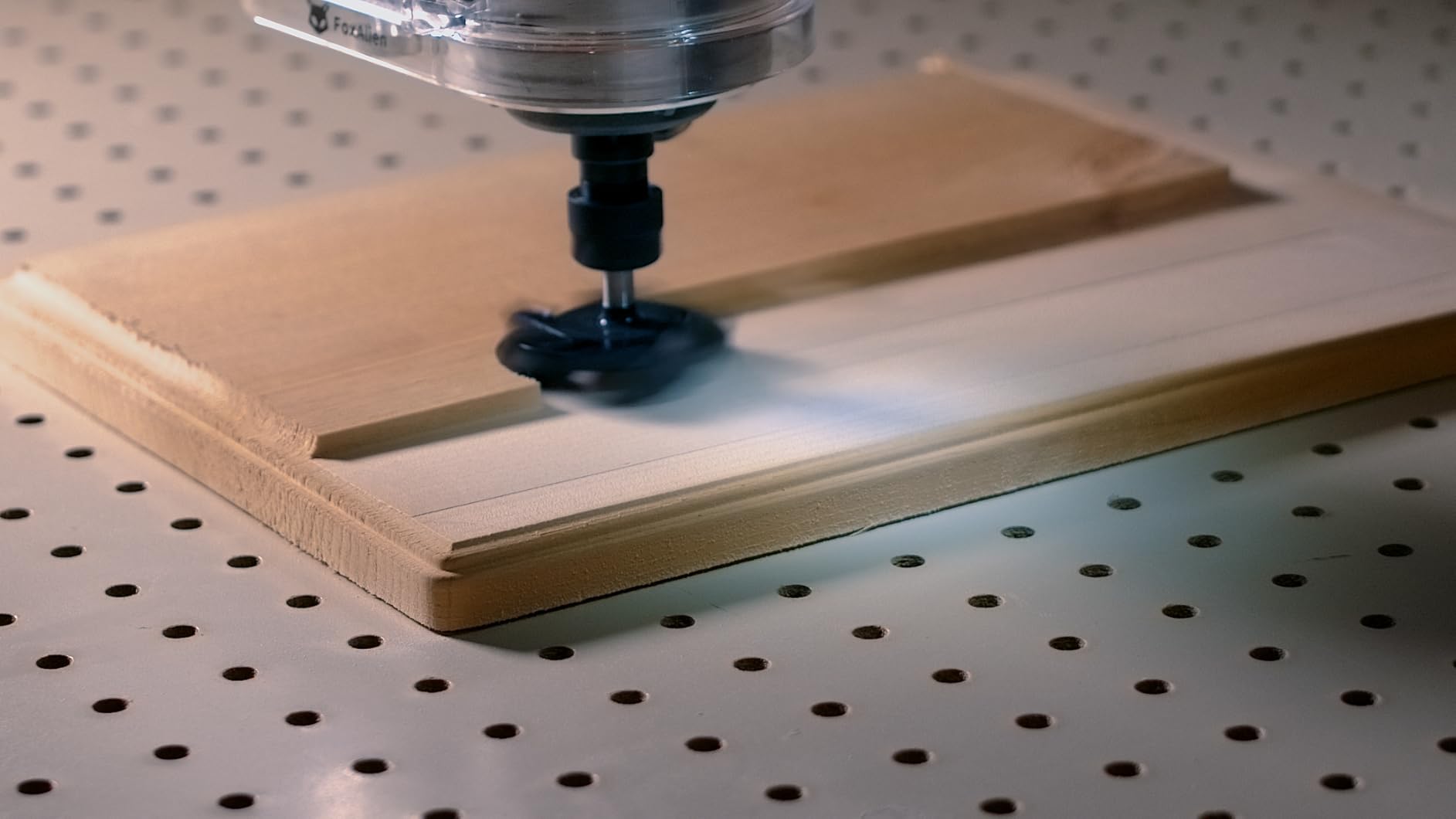 FoxAlien XE-Ultra 8080 CNC Router Machine with NEMA 23 Closed-loop Stepper Motor, Large Size Benchtop Engraving Milling Machine for Woodworking, Aluminum, Acrylic, Carbon Fiber DIY Cutting customer photo 1