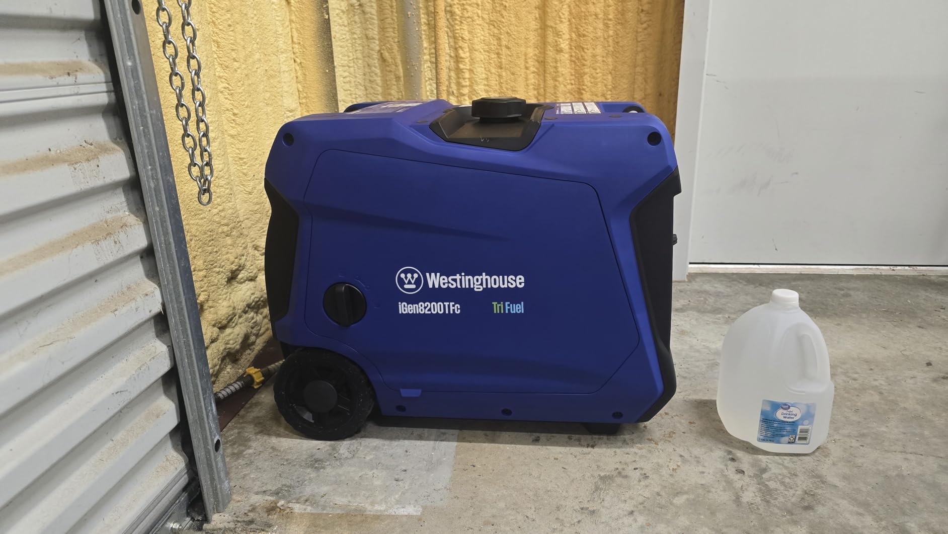 Westinghouse 8200 Peak Watt Tri-Fuel Portable Inverter Generator, Remote Electric Start, Transfer Switch Ready, Gas, Propane, Natural Gas, Low THD, Safe for Electronics, Parallel Capable, CO Sensor customer photo 1
