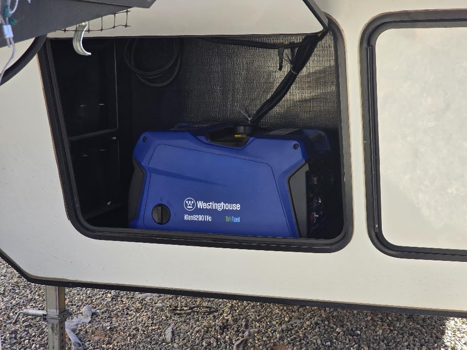 Westinghouse 8200 Peak Watt Tri-Fuel Portable Inverter Generator, Remote Electric Start, Transfer Switch Ready, Gas, Propane, Natural Gas, Low THD, Safe for Electronics, Parallel Capable, CO Sensor customer photo 2