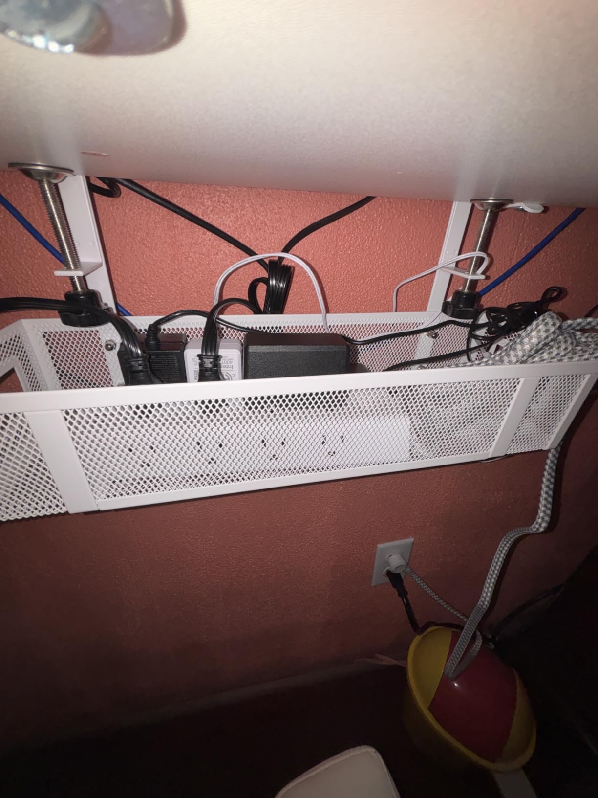 Under Desk Cable Management Tray, GZOKMOG 15.75