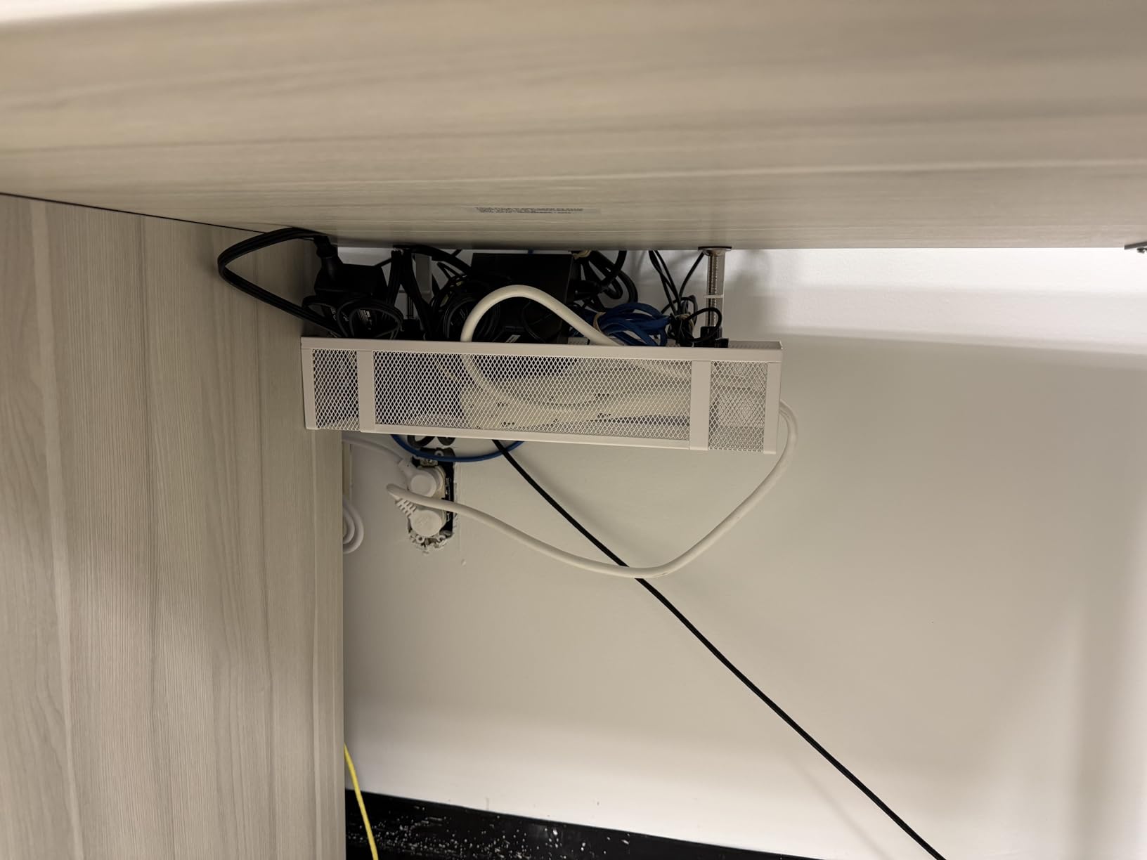 Under Desk Cable Management Tray, GZOKMOG 15.75