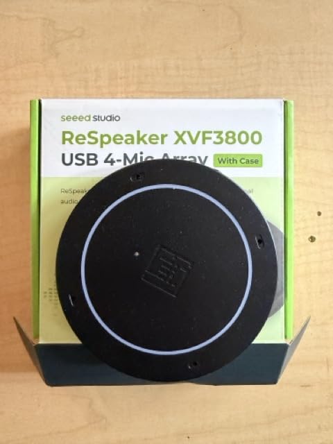 reSpeaker XVF3800 USB Microphone Array, 4-Mic AI Voice Capture with Noise Cancellation & 360° Far-Field Pickup, Plug & Play for Raspberry Pi, Jetson & Voice Assistants customer photo 1