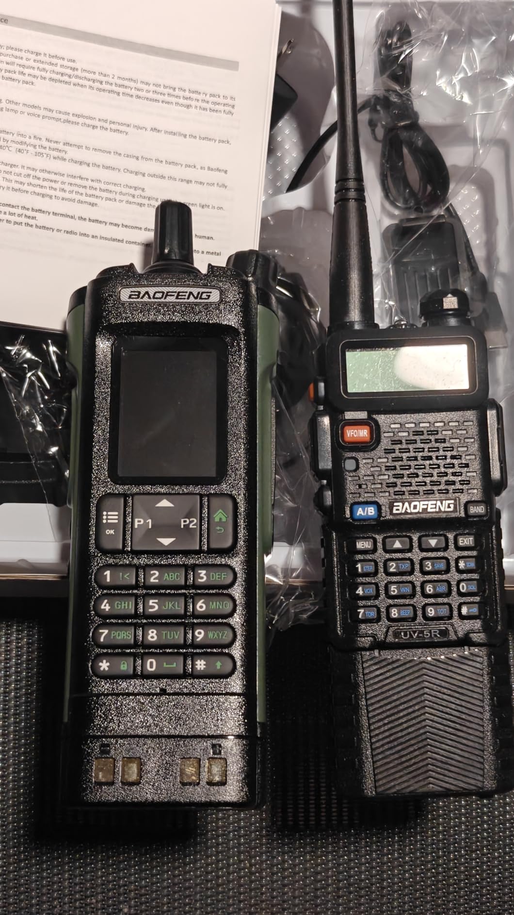 BAOFENG DM-32UV 10W DMR Radio, Long Range Ham Radio Handheld + Case Holder | Dual Band | GPS & Digital APRS | 4000CHs 250 Zones | UHF VHF Aviation FM NOAA Receiver | 2500mAh Battery | USB-C Rechargeable customer photo 1