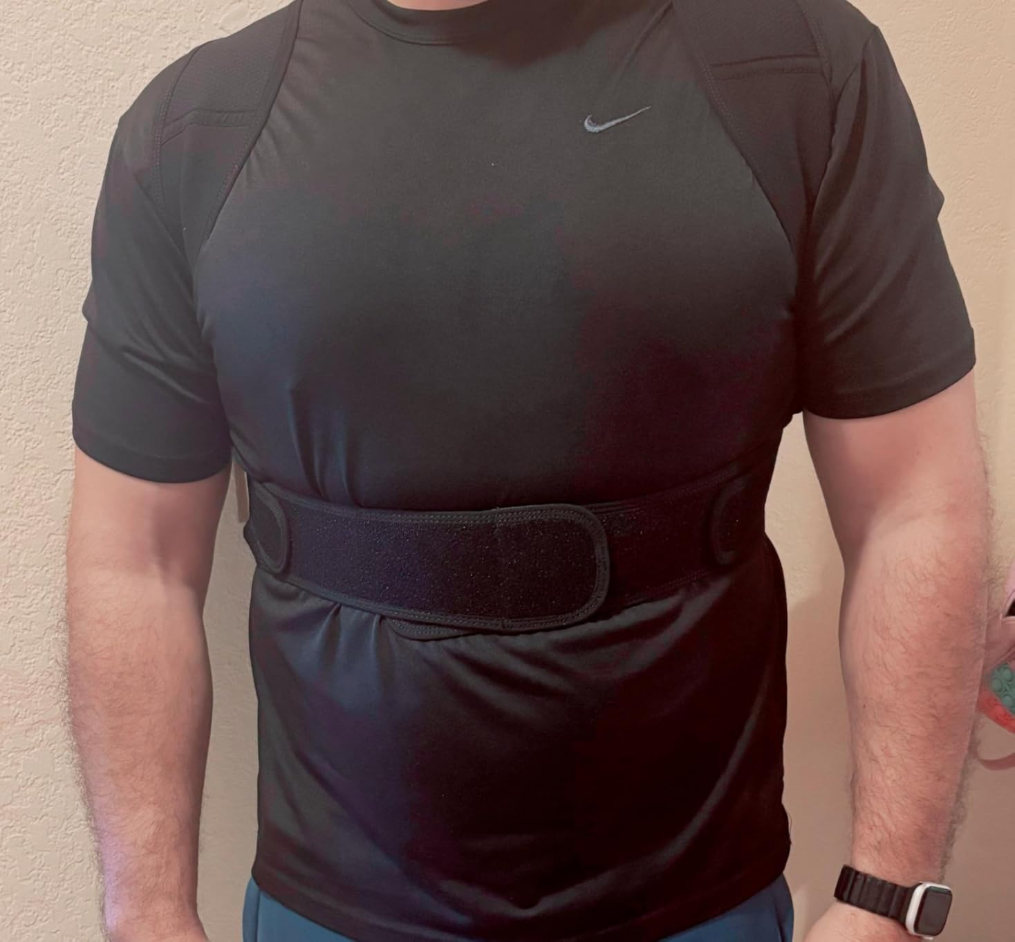 Vicorrect Posture Corrector for Women and Men, Adjustable Upper Back Brace for Clavicle Support and Providing Pain Relief from Neck, Shoulder, and Upper Back customer photo 2