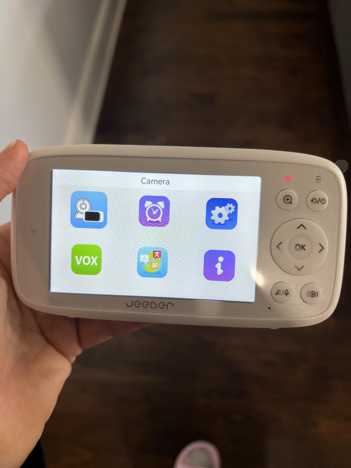 1080P 2.4GHz WiFi Baby Monitor with Camera and Audio, 4