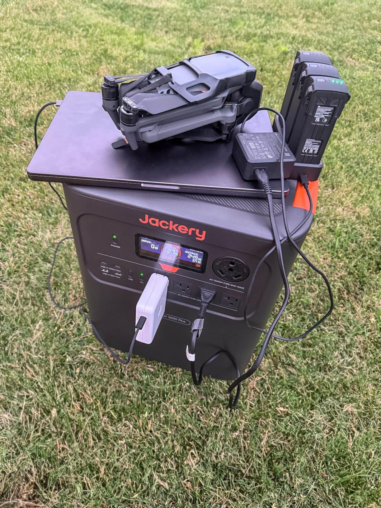 Jackery HomePower 3600 Plus Portable Power Station, 3600W AC Output, 3584Wh LFP Solar Generator, Expandable up to 21kWh, Essential Home Backup for Home Use, Emergencies, RV (Solar Panel Optional) customer photo 2