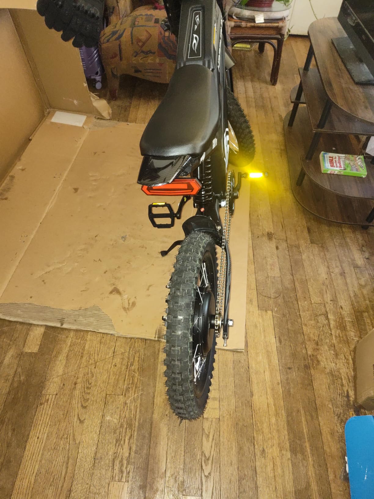 G300 Pro Electric Dirt Bike for Adults, 72V 30Ah Battery, 6500W Motor, 50 MPH Speed, 70 Mile Range, 350 Lbs Load Capacity, Hydraulic Brakes customer photo 1