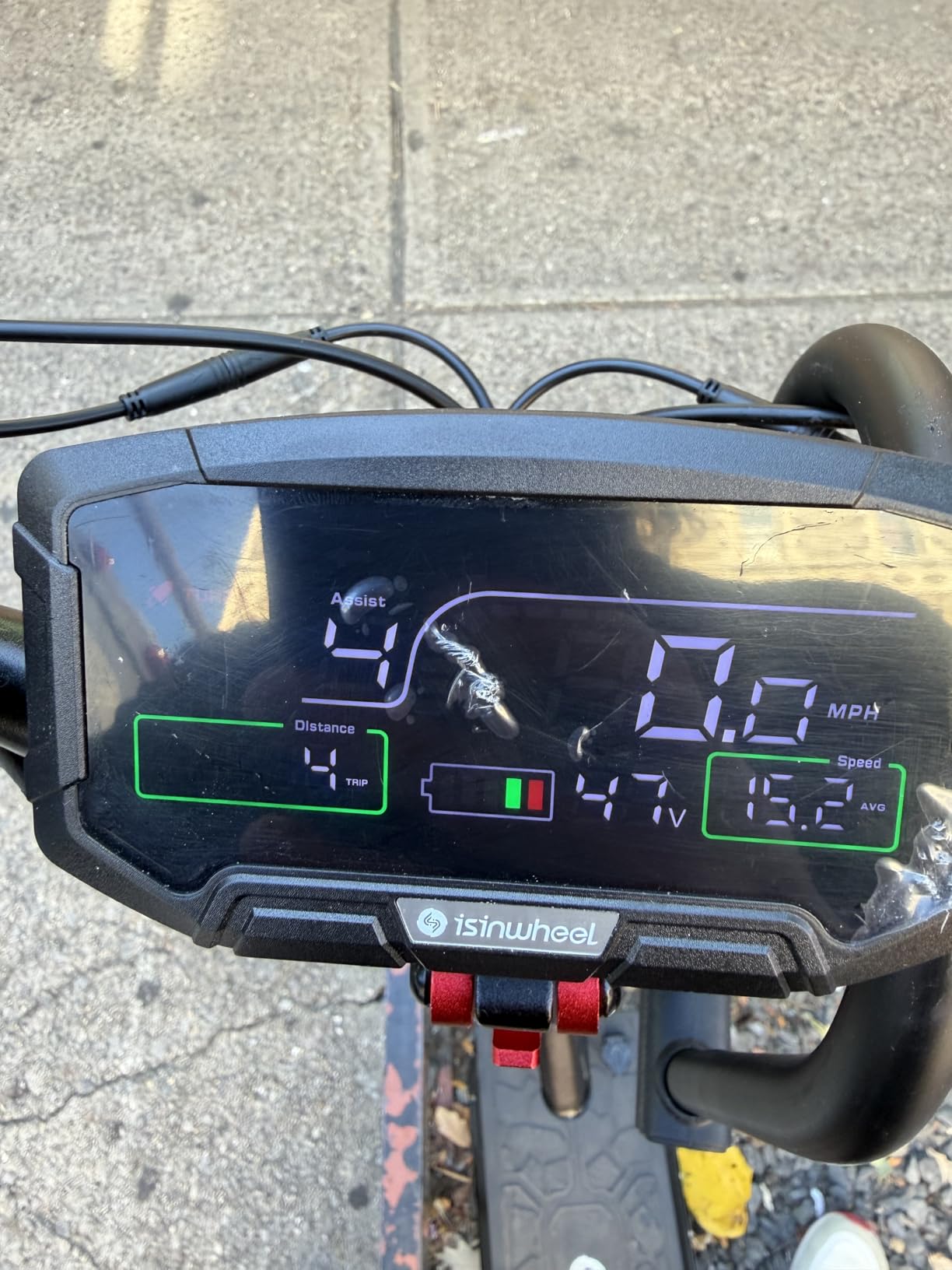 isinwheel GT1 Electric Scooter Adults, 28MPH Top Speed, 28Miles Range, 800W Motor, 330LBS Load, Off-Road Scooter for Adults with Turn Signal customer photo 2