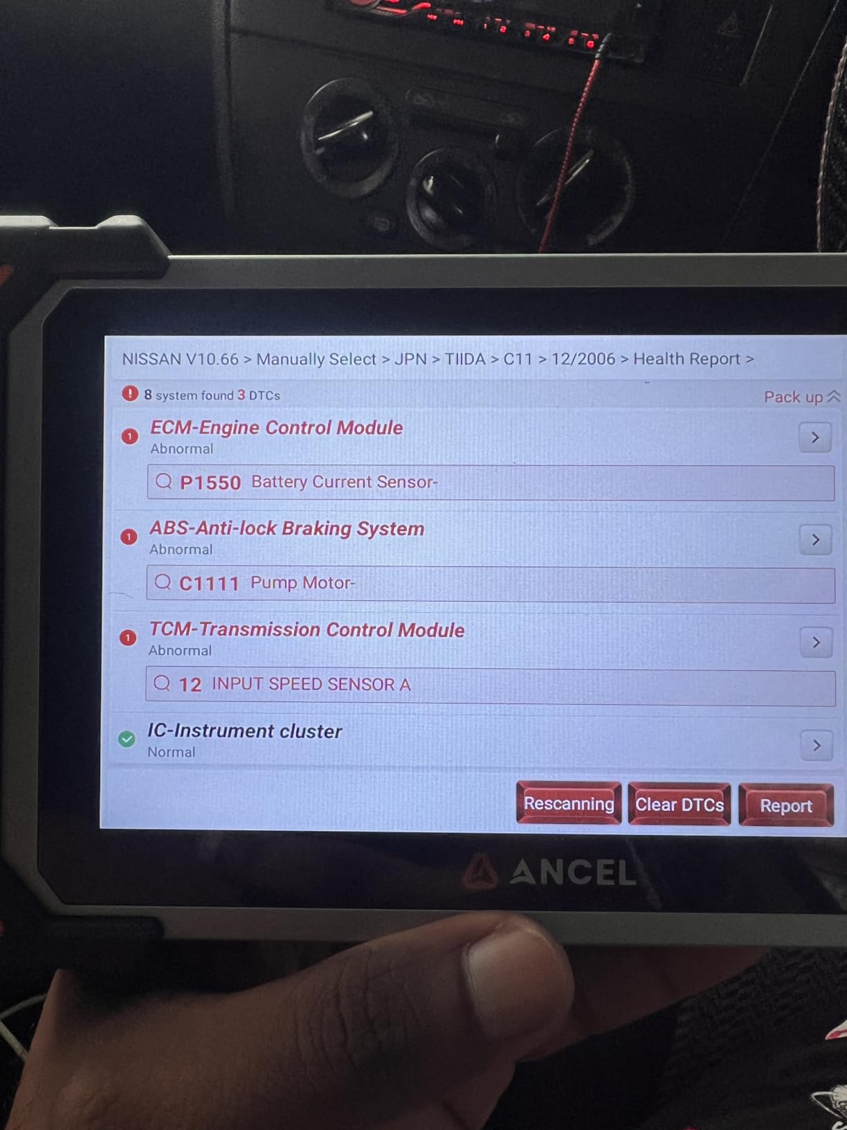 ANCEL DS500BT Bidirectional Scan Tool, Full-System OBD2 Diagnostic Scanner with 3000+ Active Tests customer photo 1