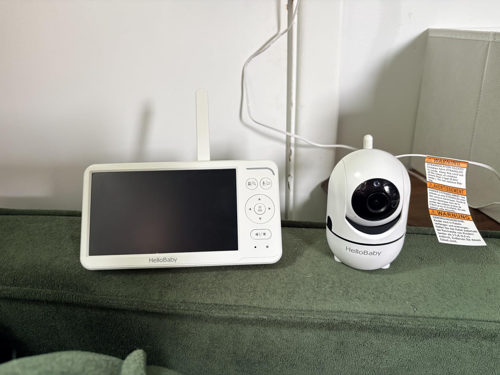 HelloBaby Baby Monitor with 2 Cameras, World First 6