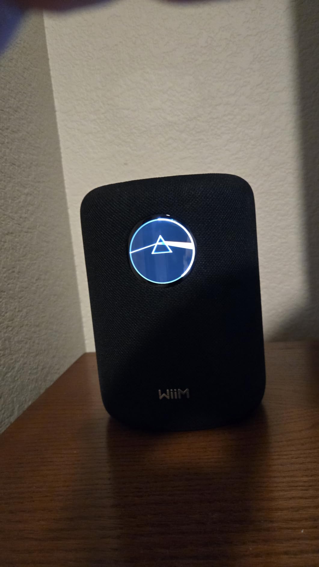 WiiM Sound Smart Speaker with Hi-Res Audio, WiFi and Touchscreen, White | 100W peak 2.1 stereo, 1.8