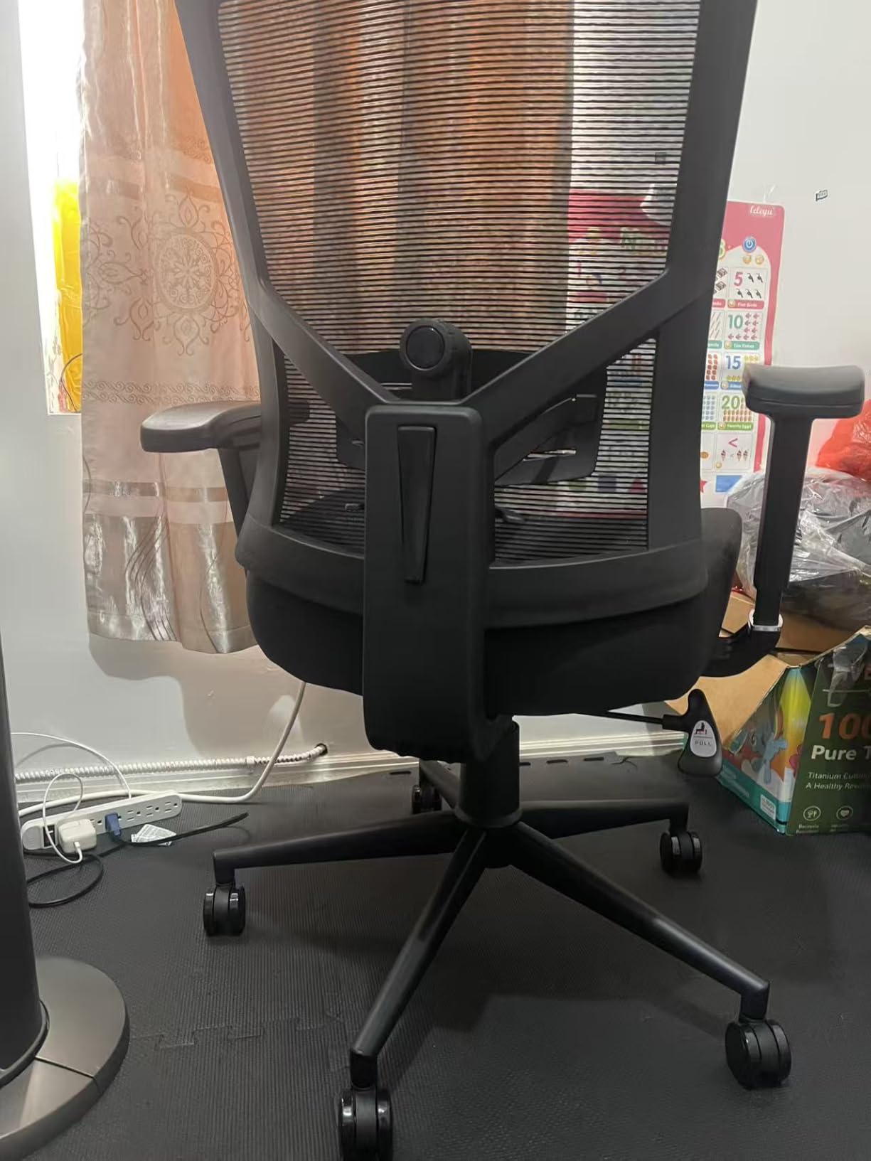 Big and Tall Office Chair 600lbs with Lumbar Support for Eight Hour Daily Work Ergonomic Mesh Desk Chair Widen 3D Cushion for Reading, Gaming customer photo 1