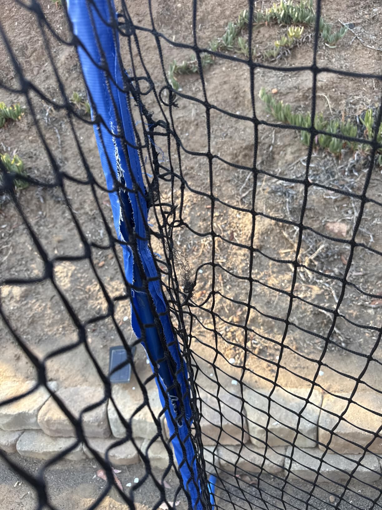Baseball Softball Net with Blocking System, Batting Cage Practice Net - All-Around Ball Containment, Heavy-Duty Pre-Assembled Metal Frame, 7-Ply Tear Resistant Net, for Backyard Hitting & Pitching customer photo 2