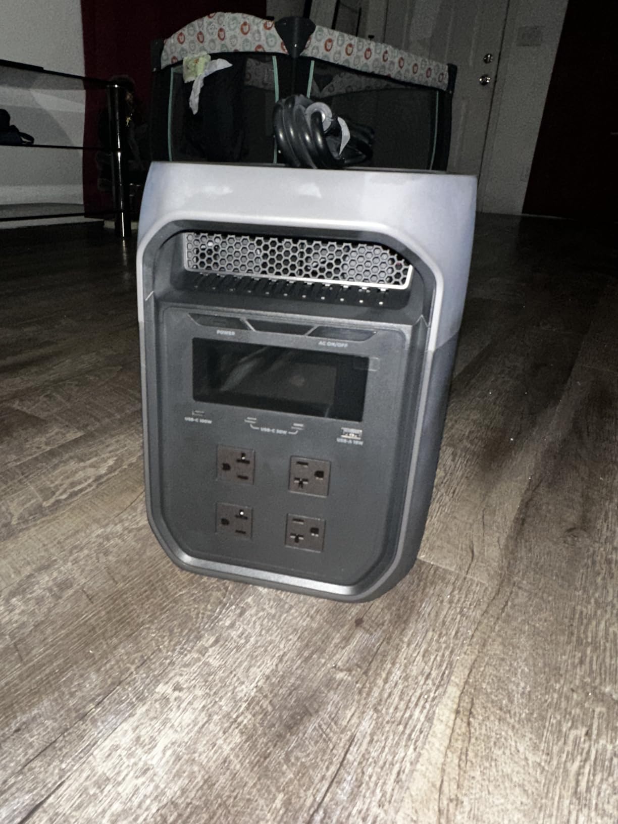 EF ECOFLOW DELTA 3 Max Portable Power Station, 2048Wh LFP Battery, 2400W | 3400W X-Boost Output, Ultra-Fast 0-80% Charging in 1.13 Hr, Home Backup & RV Camping, Solar Generator customer photo 1