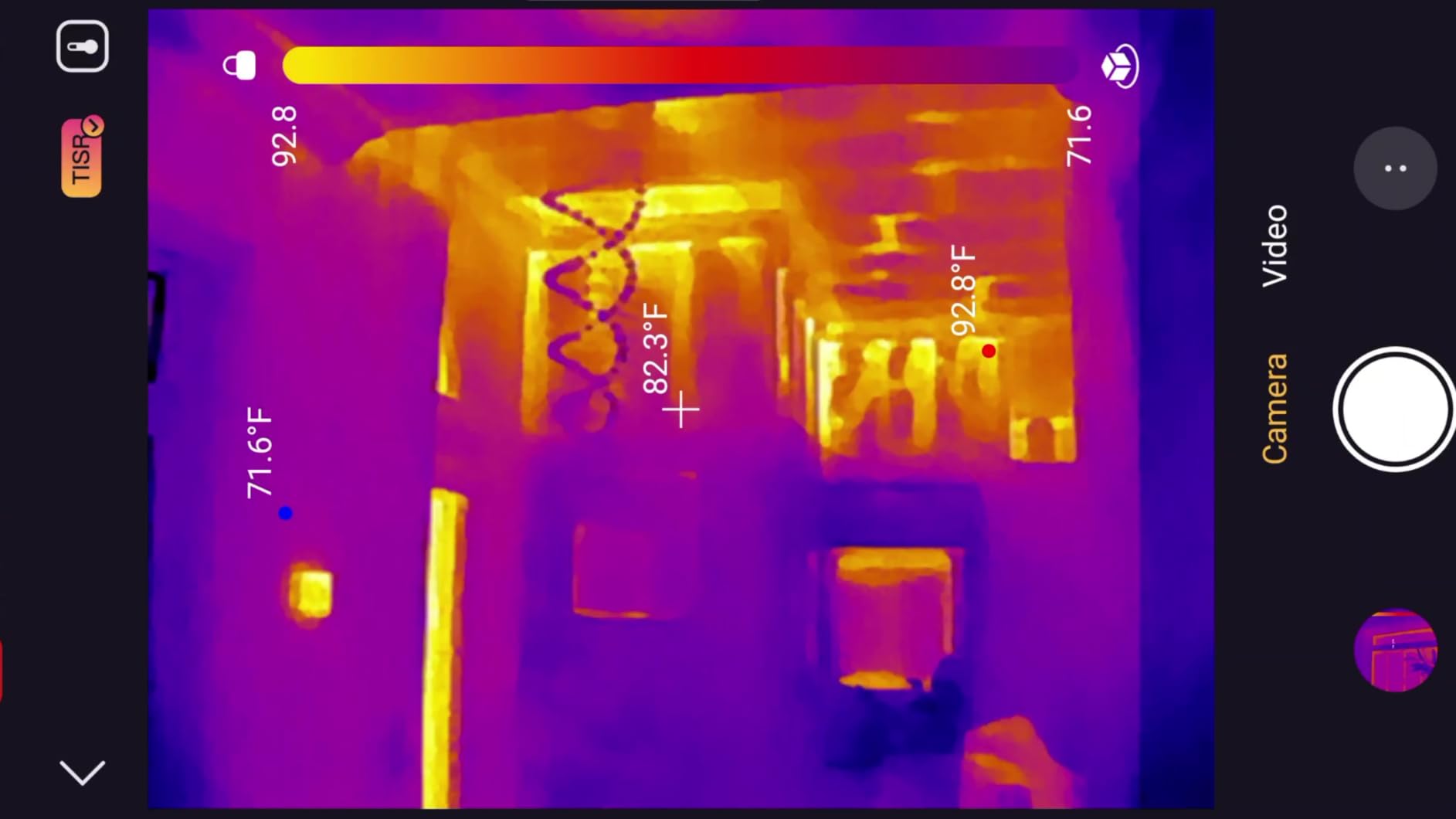 AMPBANK M256 Thermal Camera, 512x384 TISR Resolution Thermal Imager, 256x192 IR Resolution, -4°F~842°F Temp Range, Thermal Imaging Camera for Android Smartphones and PC (Green) customer photo 1