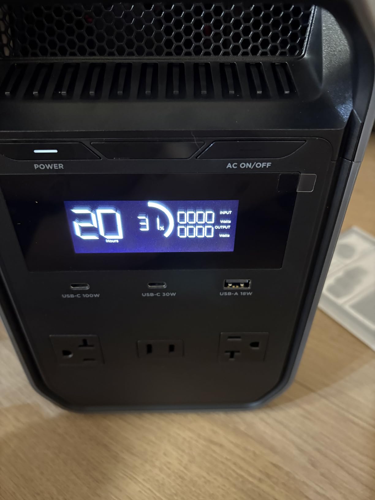 EF ECOFLOW Solar Generator DELTA 3 Classic with 220W Solar Panel, 1024Wh LiFePO4 Battery Portable Power Station, 1800W AC/100W USB-C Output (3600W Surge), 1 Hr Fast Charge For Home, Camping, RV customer photo 2