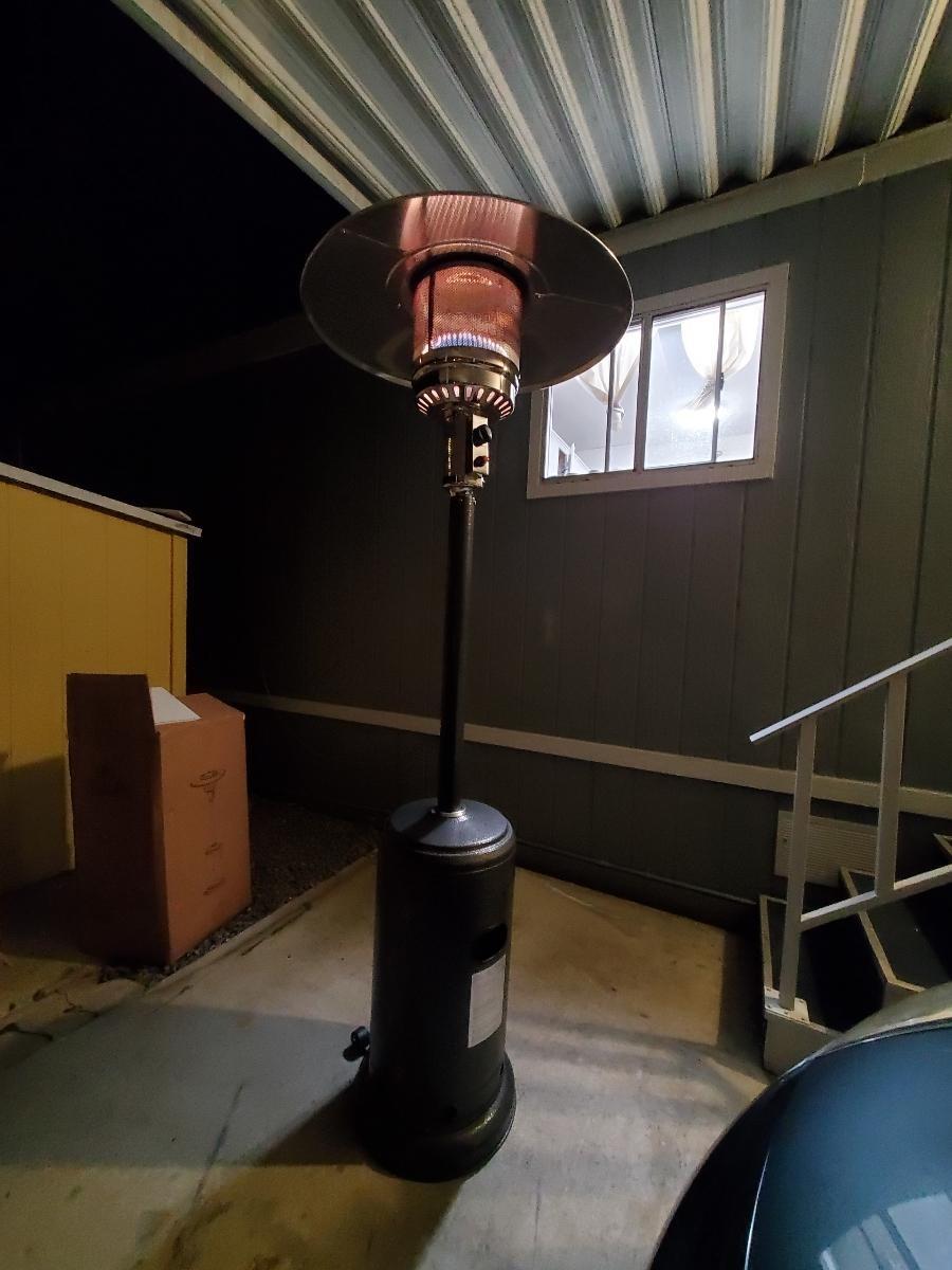 Pamapic 50,000 BTU Outdoor Heaters for Patio with Round Table Design, Premium 304 Stainless Steel Burner, Triple Protection System Propane Patio Heater for Porch Garden, Residential & Commercial Use customer photo 1
