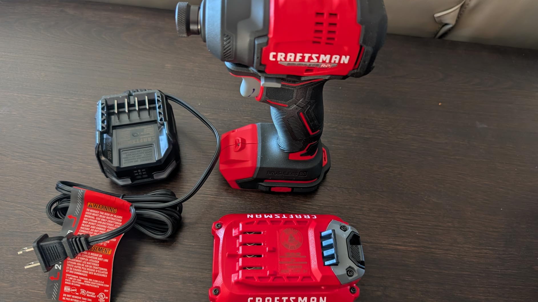 CRAFTSMAN V20 BRUSHLESS RP Compact Impact Driver Kit (CMCF811D1) customer photo 2