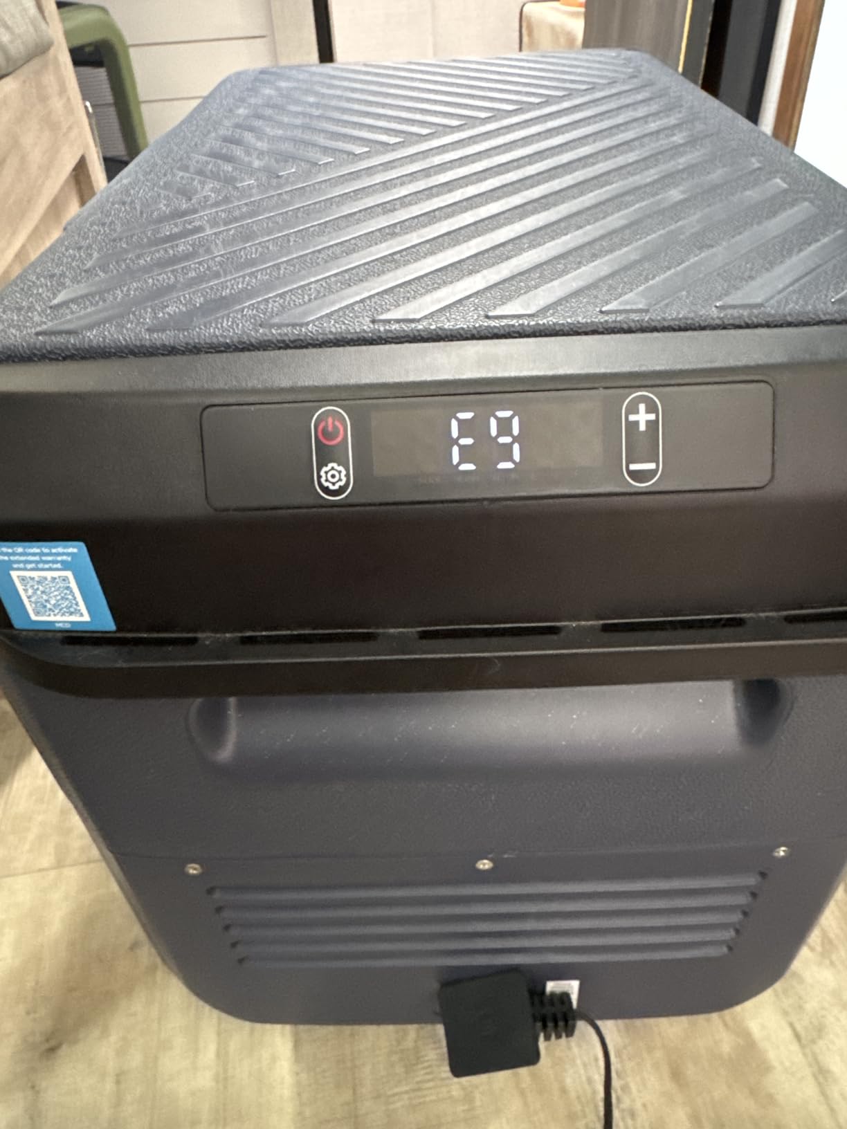BODEGA 12 volt Car Refrigerator - 26QT Portable Freezer IPX4 Waterproof Car Fridge Electric Cooler Ultra-Quiet for Truck Van Camping Travel 12/24V DC 110~240 Volt AC, -4℉~68℉ customer photo 1