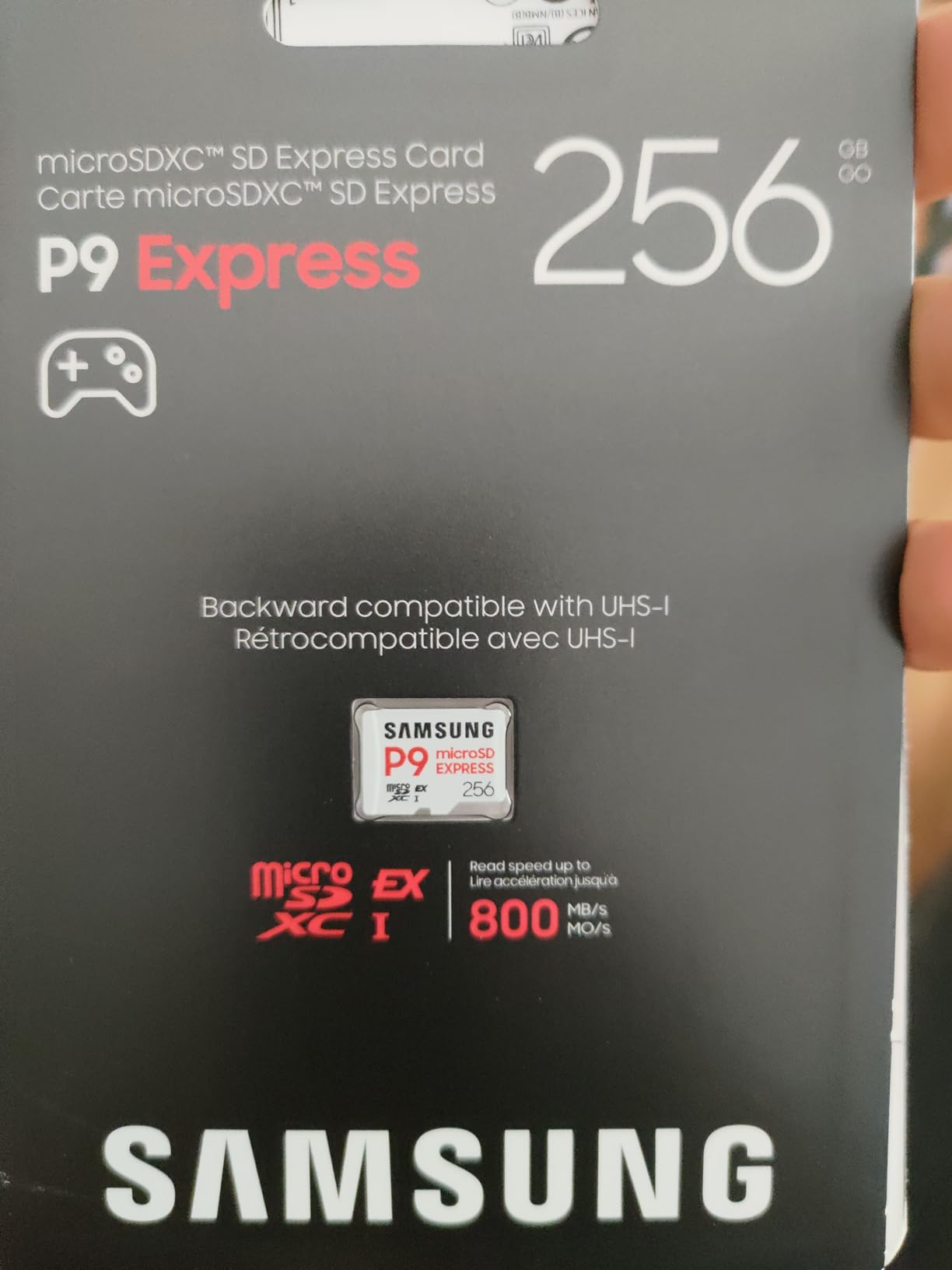 Samsung P9 Express microSDXC Express Memory Card 256GB | microSD Express for Nintendo-Switch 2 (MB MK256T/AM) customer photo 2