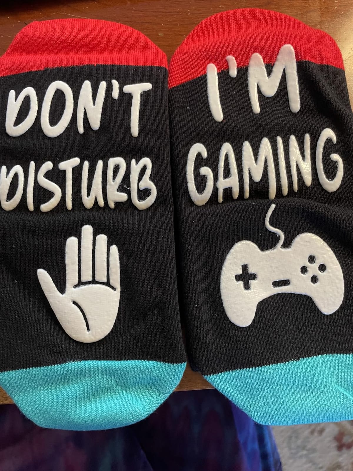 Bebila Gifts Stocking Stuffers for Men Teen Boys Kids Christmas Gamer Gifts | Funny Socks for Men Im Gaming Do Not Disturb Birthday Gifts customer photo 1