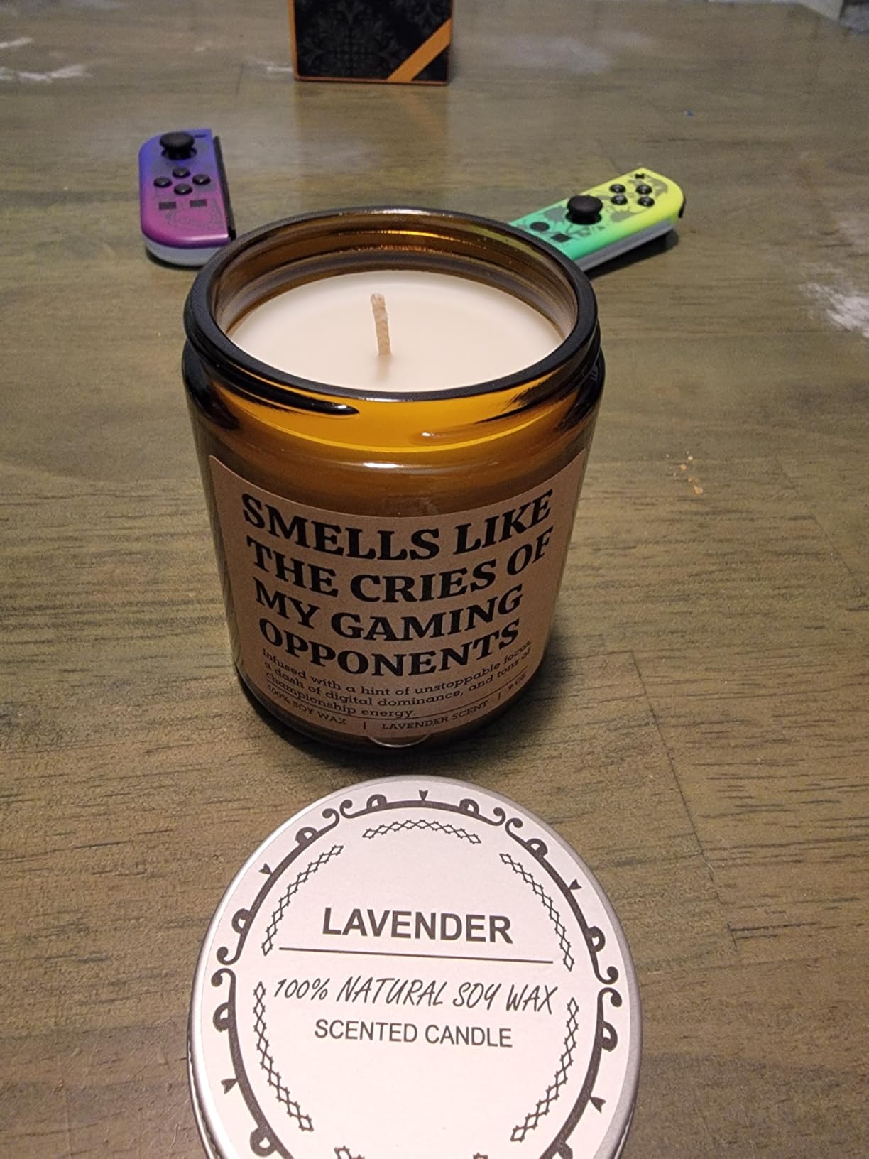 LEADO Video Game Candle - Gifts for Gamers Men, Gaming Gifts for Women customer photo 2
