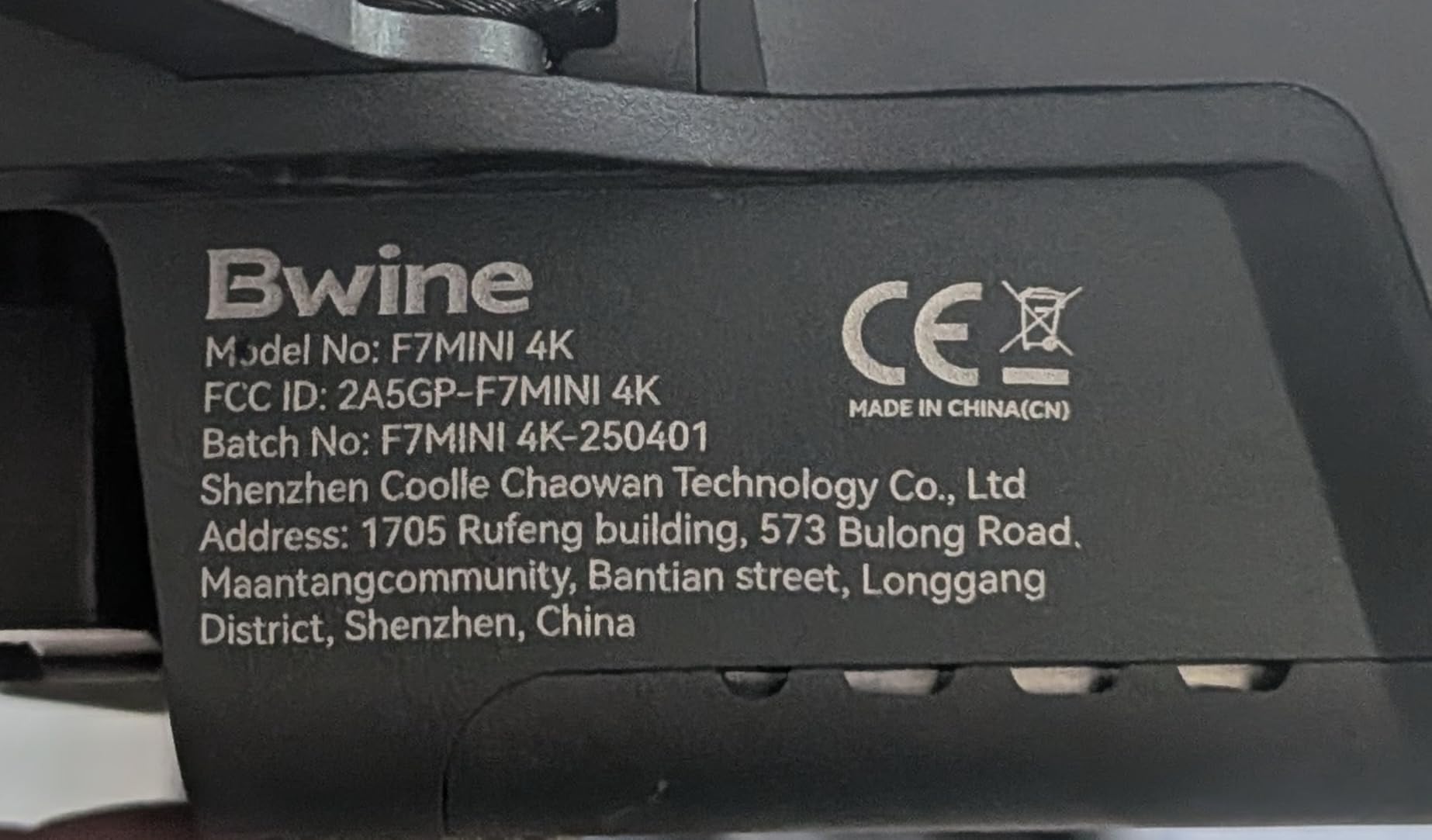 Bwine F7MINI 4K(RC3) Drones with Camera for Adults, 8K Photo 4K Video, RC with 1080P Screen, 20000ft Transmission, 64min Flight, 3-Axis Gimbal, 249g FAA-Exempt, GPS Track, Auto Return, Beginner Mode customer photo 1