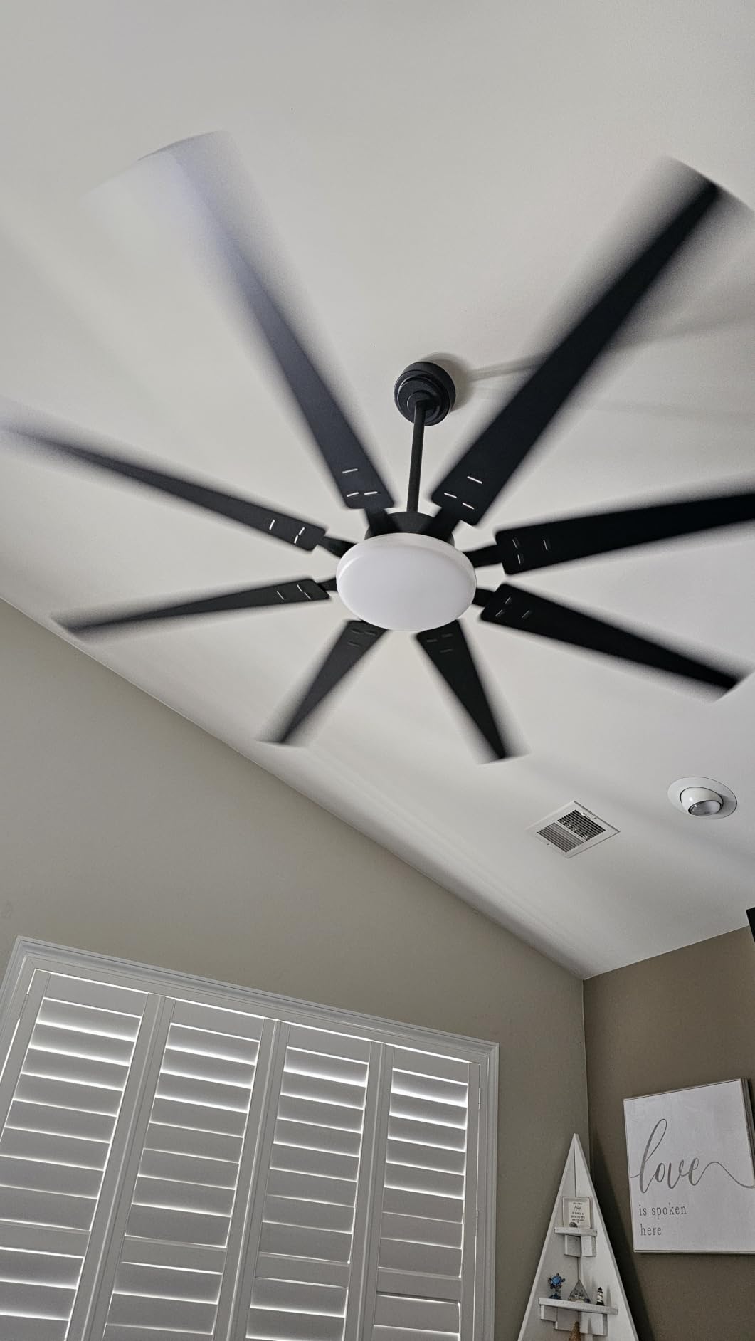 Amico 72 Inch Smart Ceiling Fans with Lights, Alexa/App/Remote | Reversible DC Motor, 6 Speeds, Dimmable 3CCT LED, Quiet Indoor/Outdoor for Living Room, Great Room customer photo 1