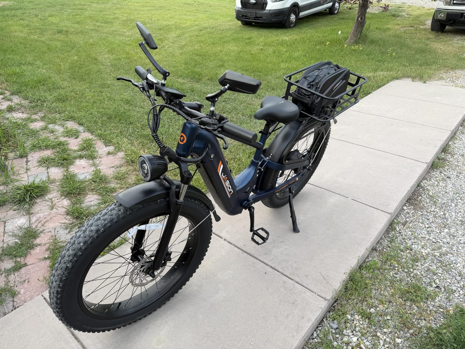 Jasion Thunder PRO/ST Electric Bike,2000W Peak Ebikes for Adults,26''Fat Tire Best Ebike for Men,90 Miles with 1040Wh Battery,35 MPH Max Speed Bicycles,500 lbs Capacity,Certified By UL2849 customer photo 2
