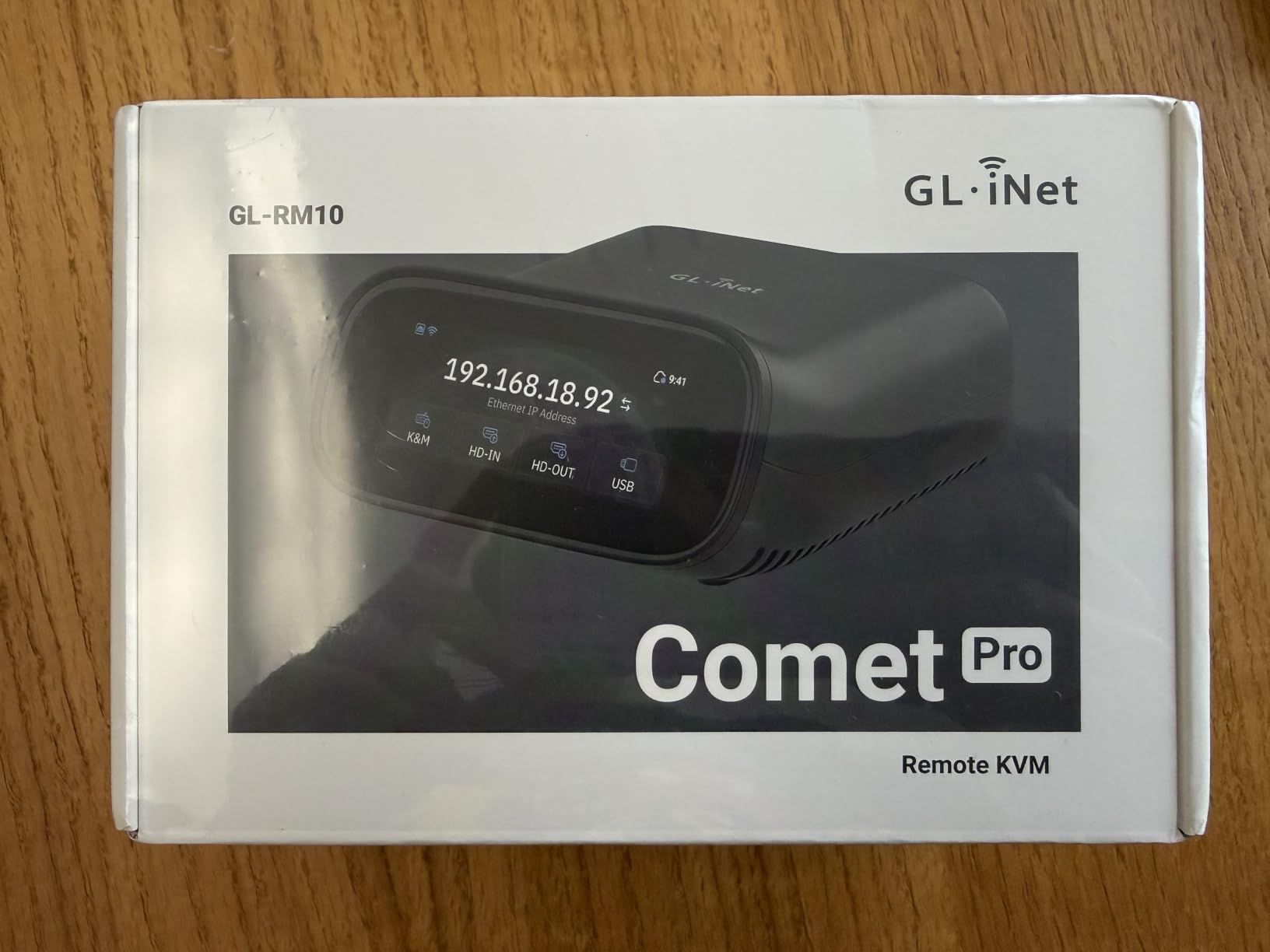 GL.iNet GL-RM10 Comet Pro Remote KVM Over Wi-Fi 6 Dual Band 4K Passthrough customer photo 1