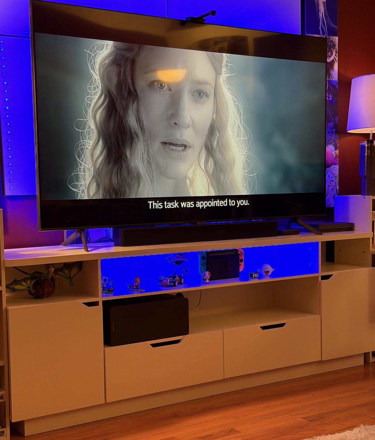 IRONCK TV Stand for TVs up to 85