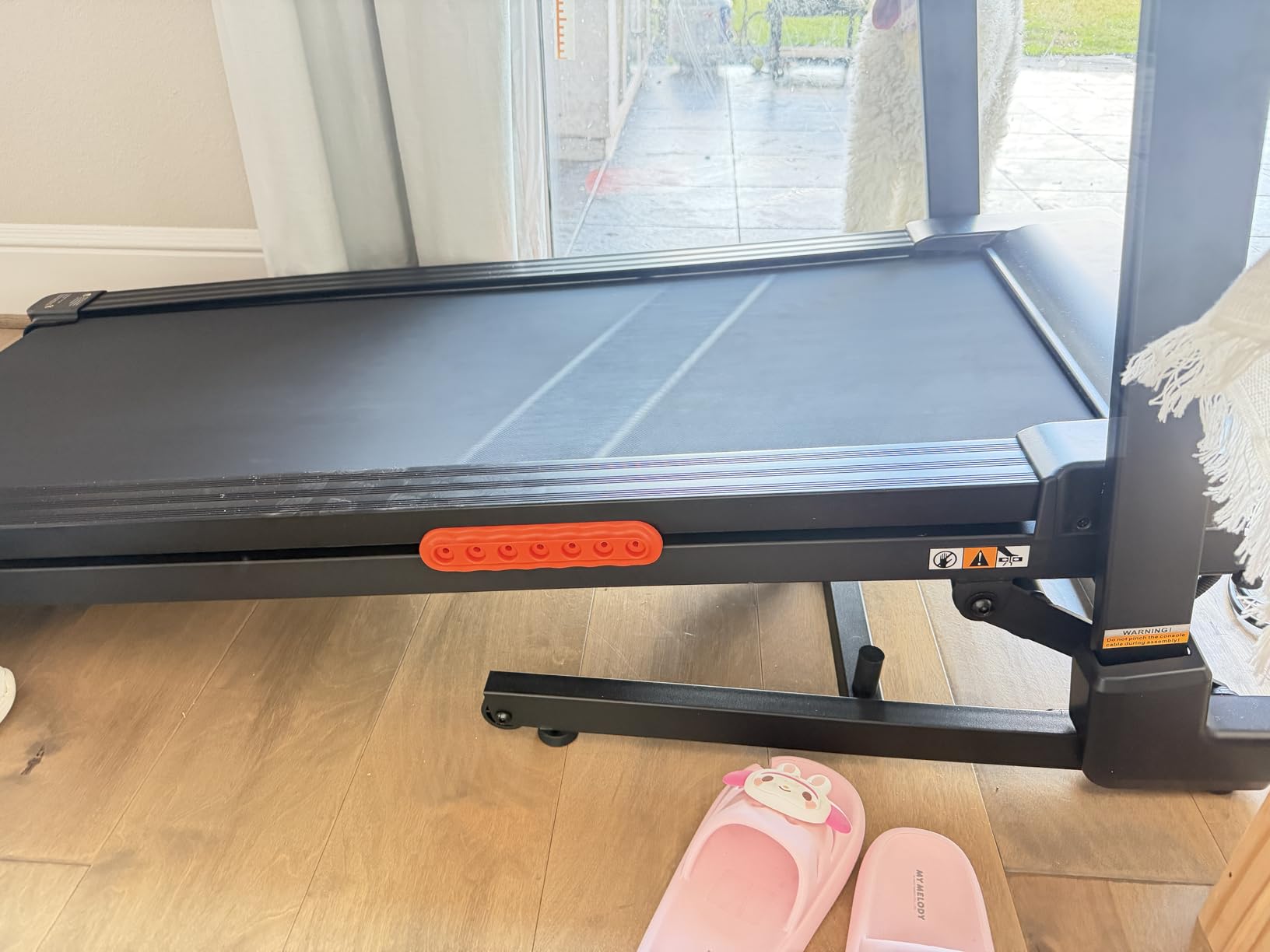 THERUN 20% Auto Incline Treadmill, 12 MPH and 3.5 HP Motor, 55