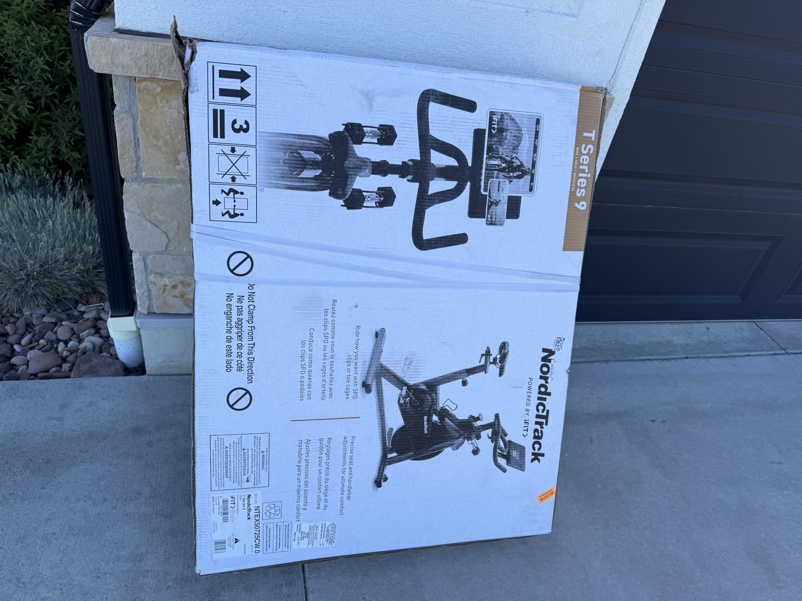 NordicTrack T Series 9 Exercise Bike with Quick-Adjust Digital Magnetic Resistance and 16 Intensity Levels customer photo 1