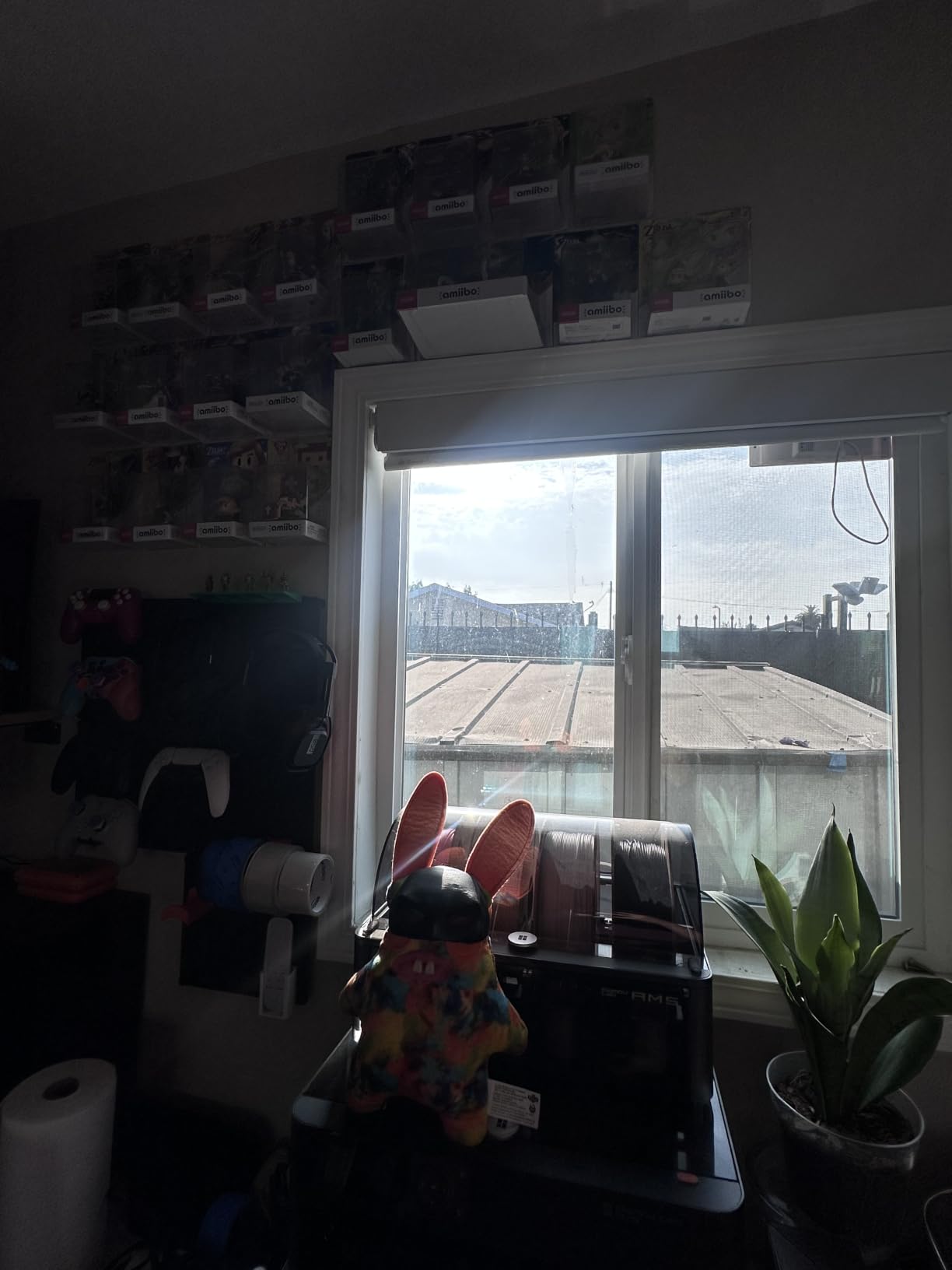 No Drill Motorized Blinds with Remote, Blackout Automatic Blinds with Solar Panel, Cordless Smart Electric Roller Shades for Windows, White, 34 x 72 customer photo 2