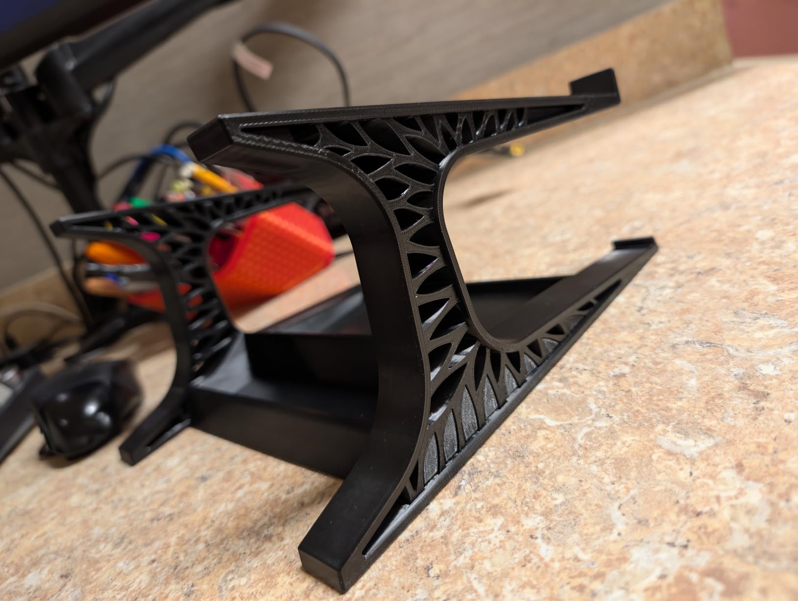 PETG Filament 1.75mm Black 1kg, 3D Printer Filament | PETG filament 1kg (2.2lbs), high strength, low stringing, layer adhesion, ±0.02mm accuracy for functional parts & FDM print customer photo 2