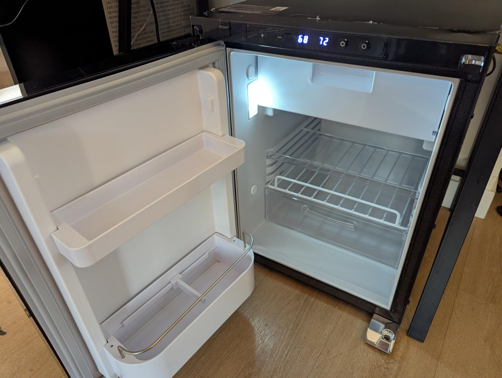 BODEGACOOLER 12 Volt RV Refrigerator, 2.82cu.ft RV Fridge with APP Control | 80L RV Fridge with Freezer, Portable Compressor Cooler, -4℉ to 68℉, 12/24V DC for Boat, Yacht, Caravan, Truck, Camping customer photo 1