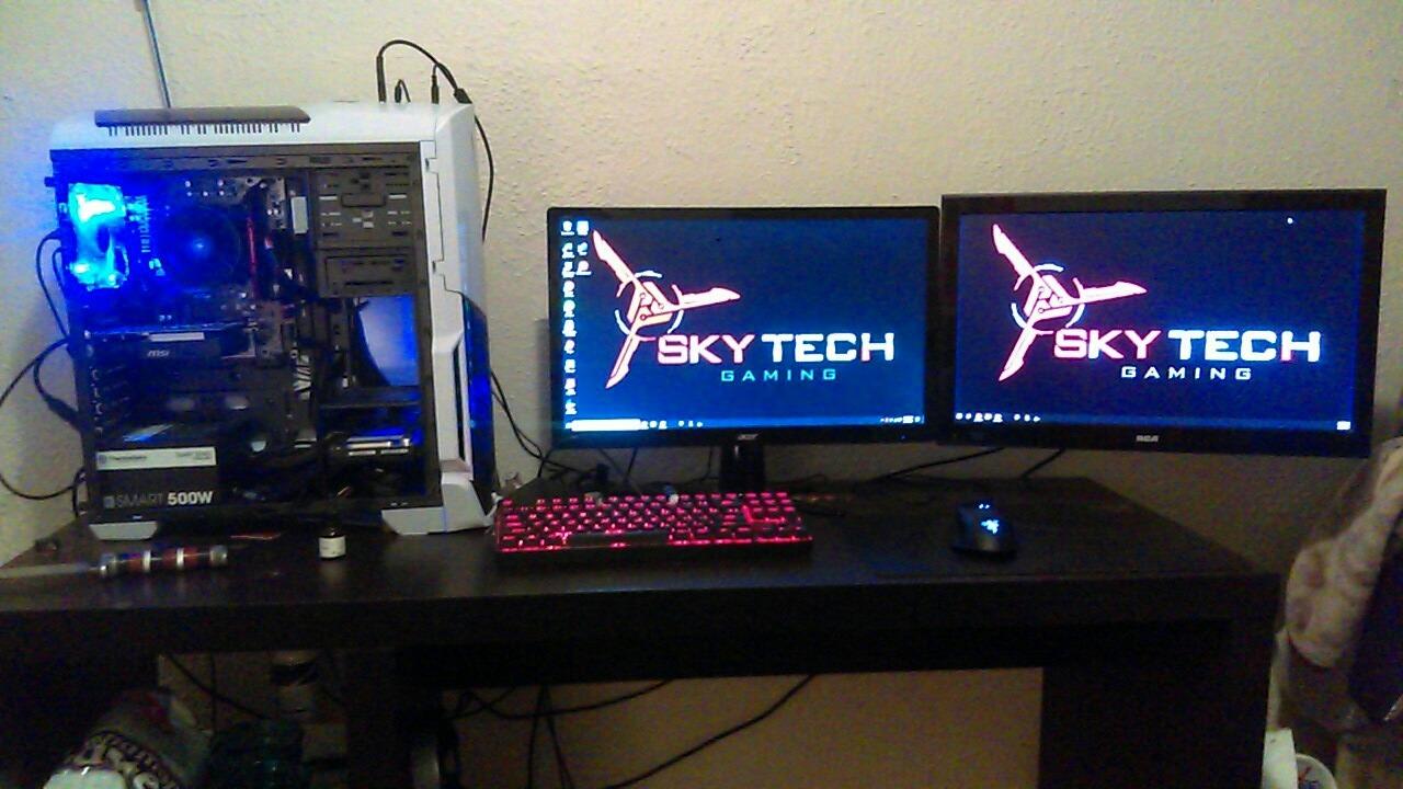 Skytech Gaming Archangel 5 Gaming PC, AMD Ryzen 7 7700X 4.5GHz, NVIDIA RTX 5070 12GB, 1TB Gen4 NVMe SSD, 32GB DDR5 RAM 6000, 750W Gold PSU, 360 ARGB AIO, Wi-Fi, Win 11, Desktop customer photo 1
