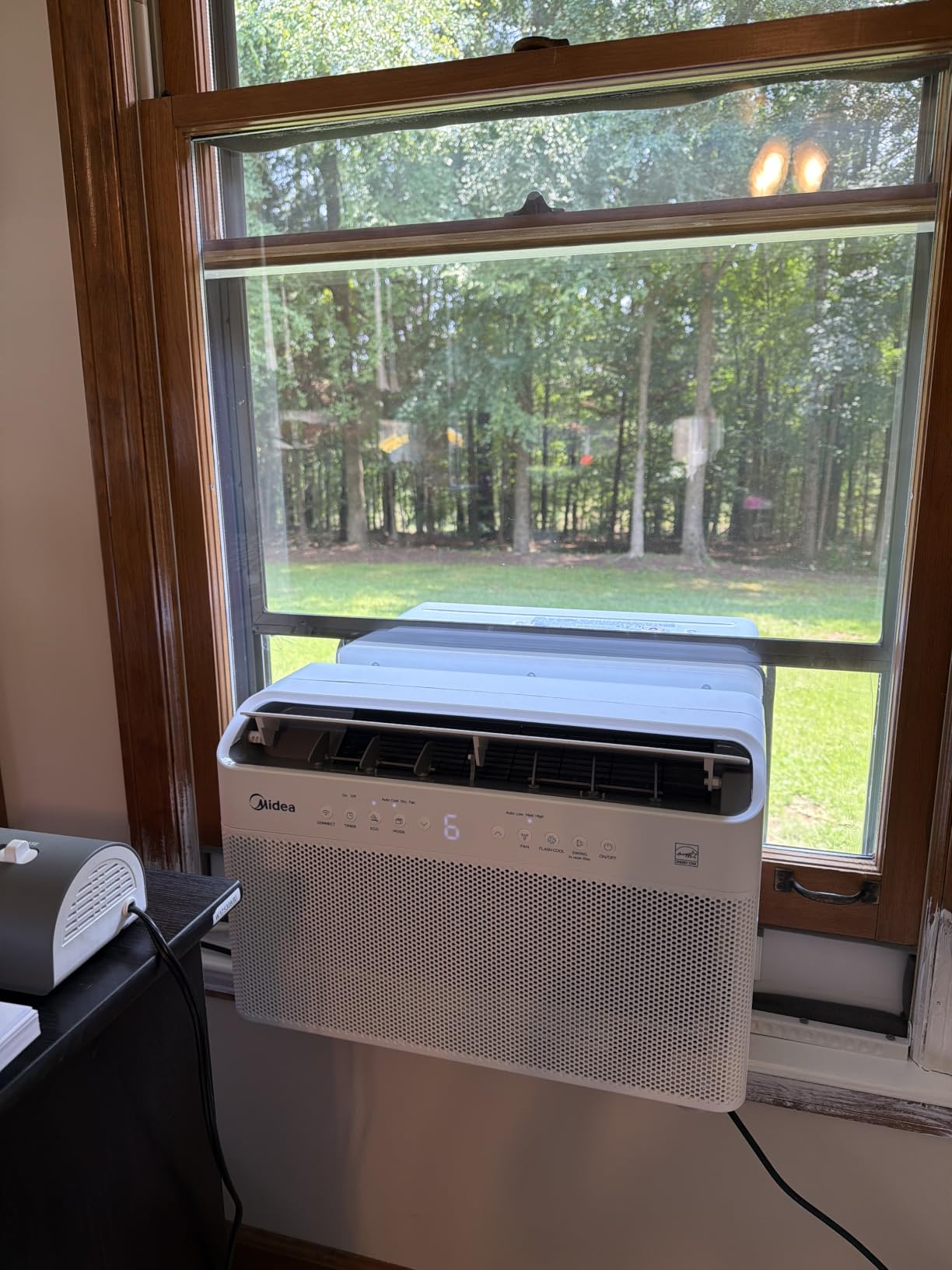 Midea 12,000 BTU U Shaped Window Air Conditioner, Cools up to 550 Sq Ft | Ultra Quiet U-Shaped Design, Inverter Control, Open Window Flexibility, Alexa/Google Assistant, 37% Energy Savings, 2026 New customer photo 1
