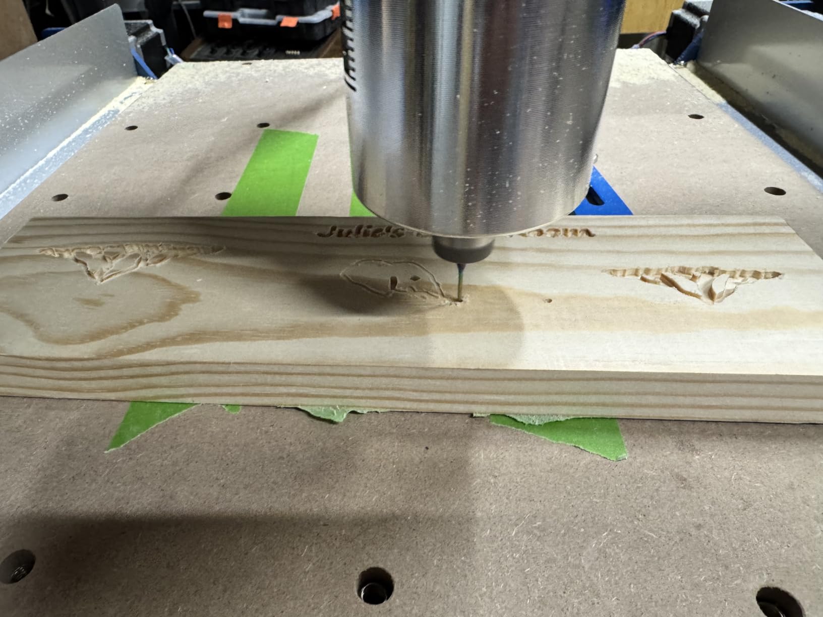 Genmitsu PROVerXL 4030S CNC Router Machine with 710W Spindle, Upgraded 3-Axis Desktop CNC Milling Machine for Wood, Metal, Acrylic, High Precision Linear Rails, 130mm Z-Height, Wireless App Control customer photo 2