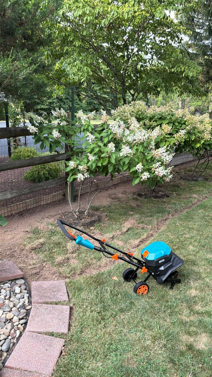Seesii 40V Cordless Tiller for Gardening, 12