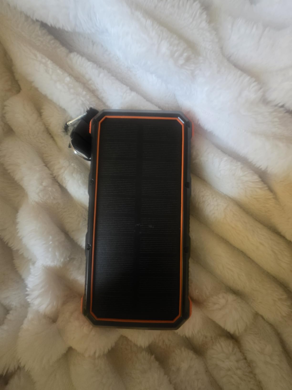 Solar Charger Power Bank 20000mAh Wireless Charger QC 3.0 Fast Charging Power Bank 8 Outputs 4 Inputs Solar Portable Charger Compatible with All Mobile Devices,SOS/Strobe/Strong Flashlights customer photo 1