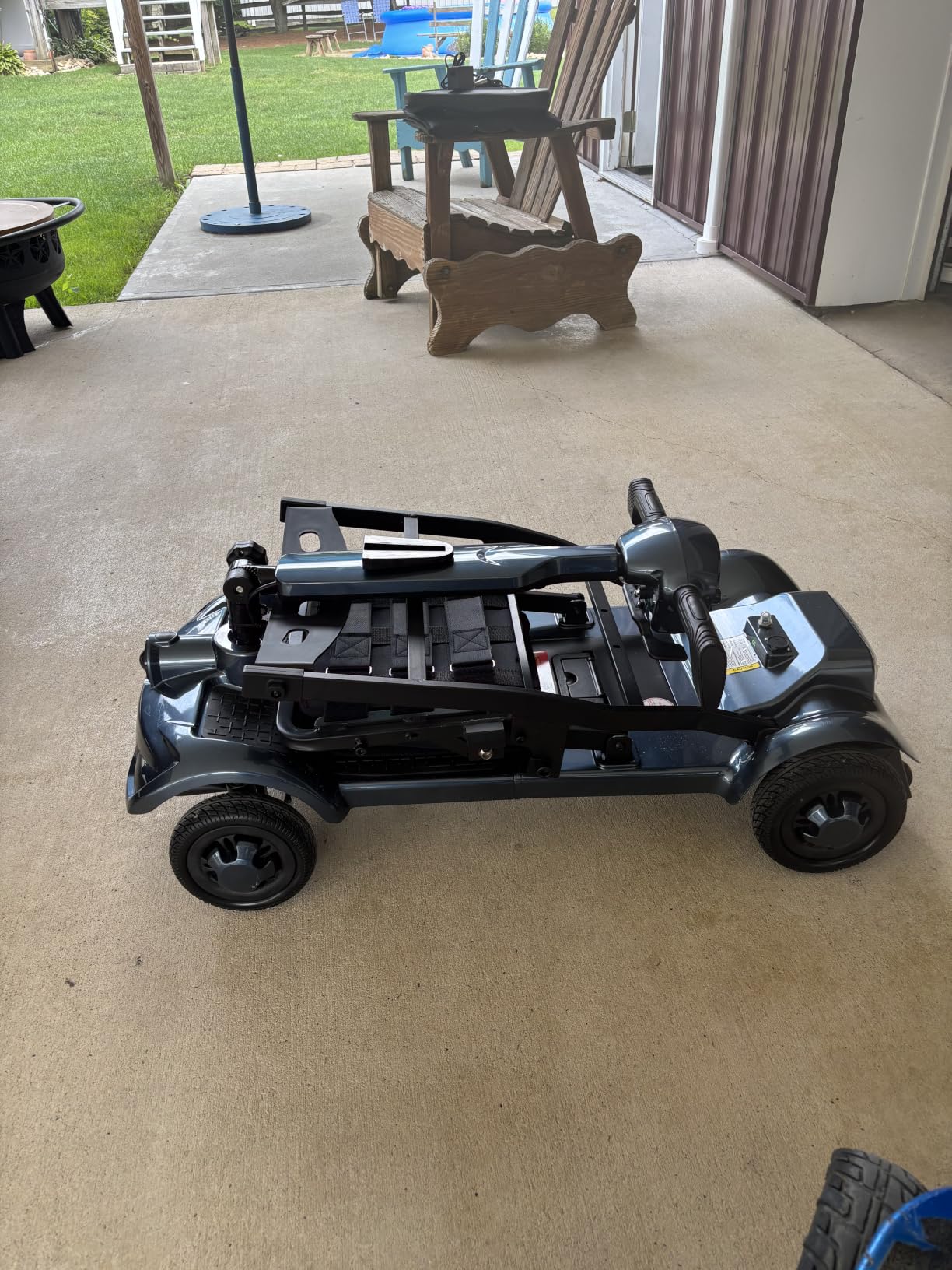 Lightweight Mobility Scooters for Seniors&Adults, Foldable 4 Wheel Scooter customer photo 1