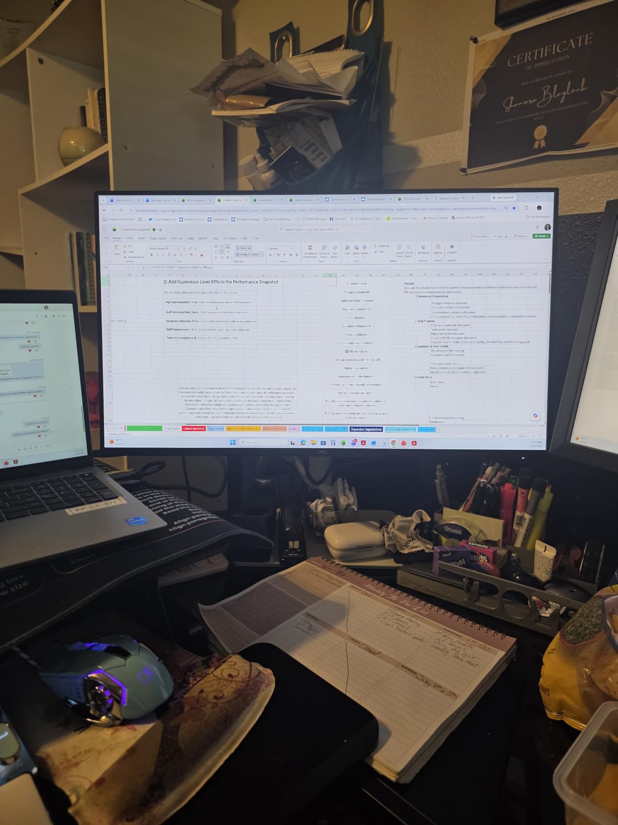 Dell 27 Plus Monitor - S2725HSM - 27-inch FHD (1920x1080) 144Hz 1ms Display, 2 x 3W Speakers, HDMI Connectivity, Height/Tilt/Pivot/Swivel Adjustability, AMD FreeSync - Ash White customer photo 2