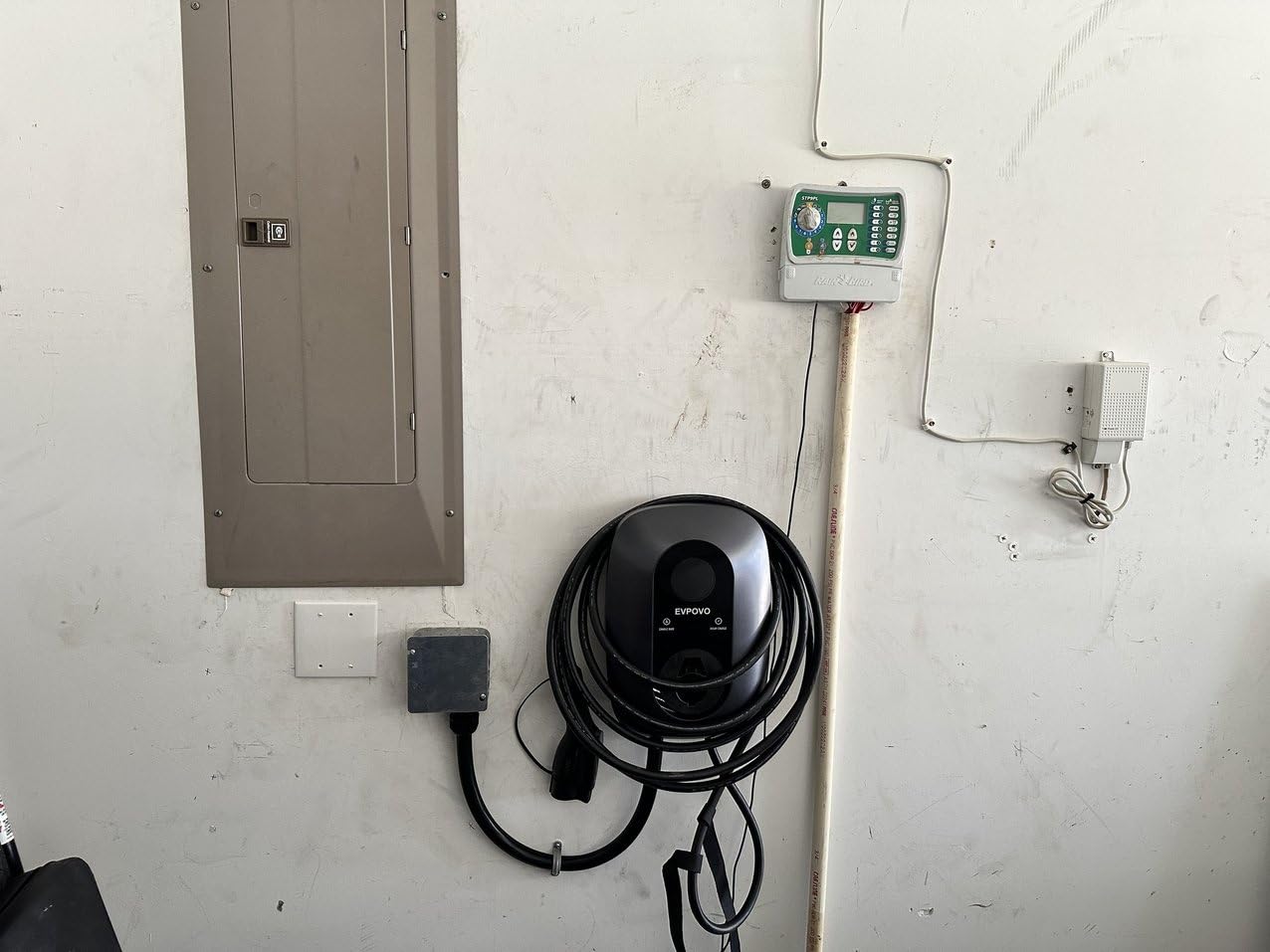 Hardwired Level 2 EV Charger 48 Amp J1772, 240V 11.5kW, 25 ft Cable | EV Charger Level 2, Home Electric Vehicle Charging Station, WiFi Smart App, Adjustable 16-48A, ETL Listed, IP66 Weatherproof customer photo 1