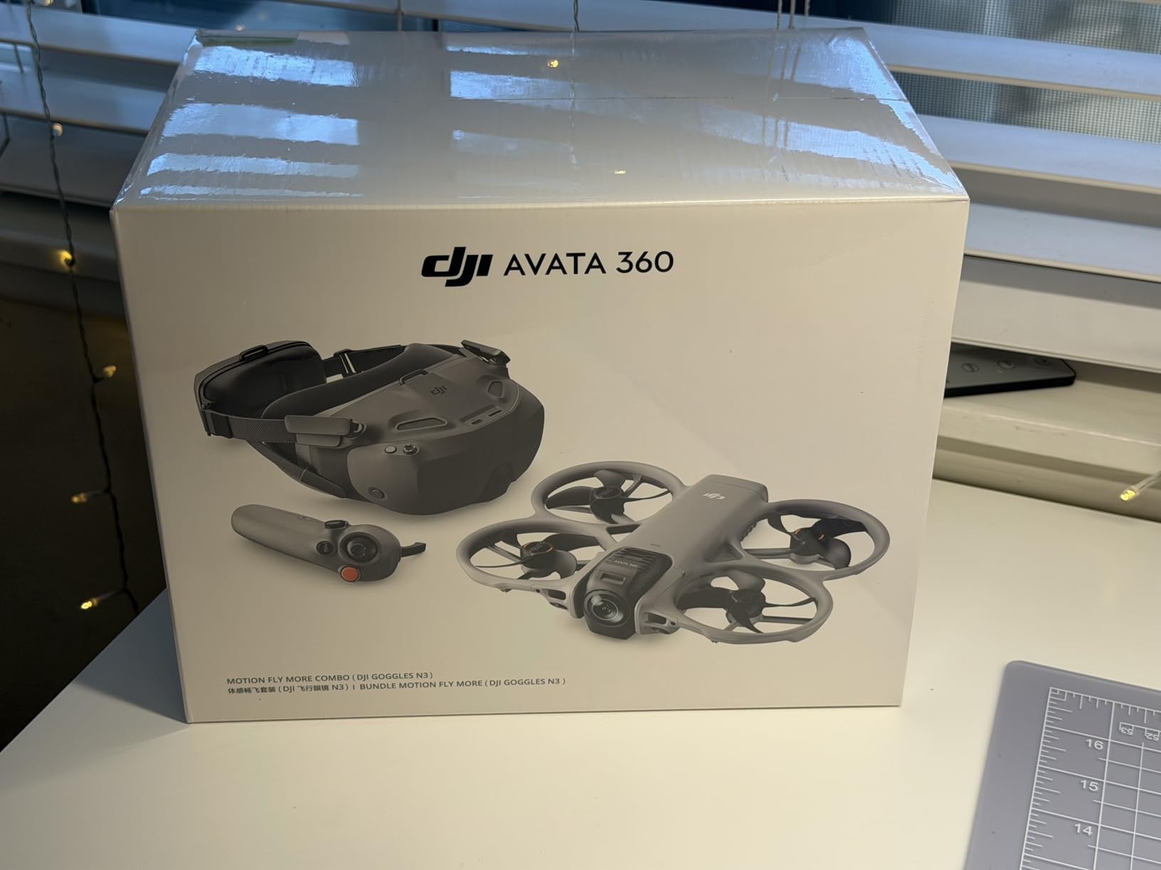 DJI Avata 360 Motion Fly More Combo, 8K 360° Camera Drone | 1-Inch-Equivalent 360° Imaging, 8K/60fps HDR, Goggles N3, RC Motion 3, Easy ACRO, Three Batteries, Propeller Guard customer photo 2