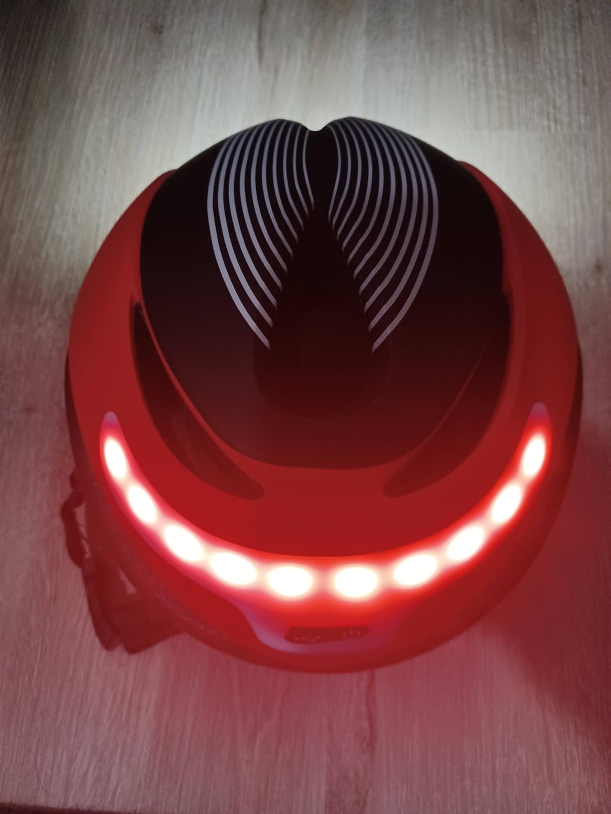 LUMDEER Smart E Bike Helmet with LED Lights | CPSC & NTA-8776 Certified | Front & Rear Turn Signals | Automatic Brake Light | Photothermic Goggles | Class 3 E-Bikes, Commuter for Adults Men Women customer photo 1