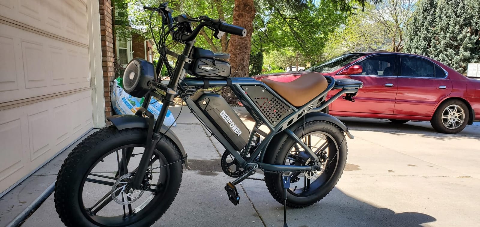 Electric Bike for Adults, 2000W Peak Motor, 70-160 Mi Range, Moped Ebike | 48V 20/35/60Ah Removable Battery, BMS & UL2849 Safety, 20