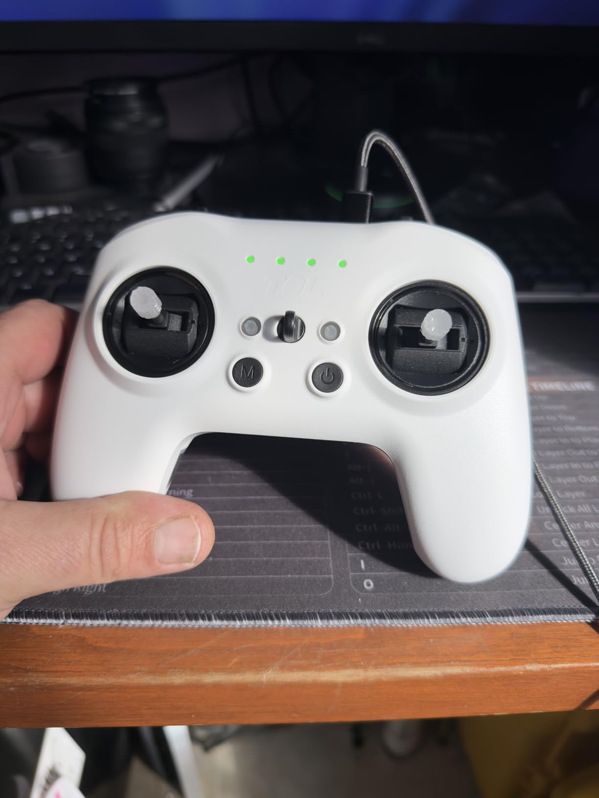 Radiomaster T8L ELRS 2.4GHz Radio Transmitter, 204g Lightweight Screenless Remote Controller with Hall-Effect Gimbals, USB-C Charging & Simulator Compatibility for FPV Drones (Grey) customer photo 1